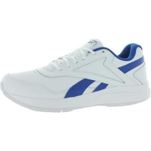 imageReebok Mens Walk Ultra 7 DMX Max Shoe Medium XWideWhiteHumble BlueCollegiate Royal