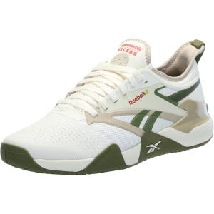 imageReebok UnisexAdult Recess Nano Court SneakerChalkBeigeGreen