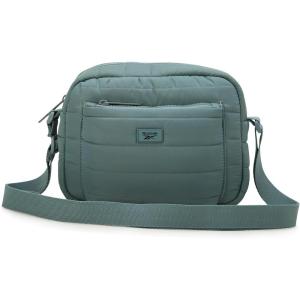 imageReebok Womens Crossbody Bags  Lightweight Sling Cell Phone Purse Quilted Small Crossbody Bags WomenDance Green