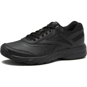 imageReebok Work N Cushion Non Slip Work Shoes for Men Black or White Safety SneakersCold GreyBlack