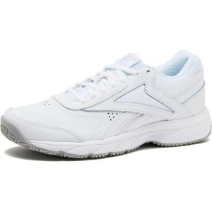 imageReebok Work N Cushion Non Slip Work Shoes for Men Black or White Safety SneakersCold GreyWhite