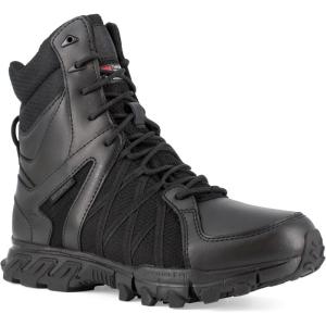 imageReebok Work Trailgrip Tactical 8quot WP Side Zip Mens BootBlack