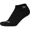 imageReebok Boys Ankle Socks  6 Pack MoistureWicking Low Cut Athletic Low Cut Socks for Boys with Arch Support Sizes SLBlack Logo