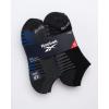 imageReebok Boys Ankle Socks  6 Pack MoistureWicking Low Cut Athletic Low Cut Socks for Boys with Arch Support Sizes SLBlackGrey Pattern