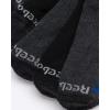 imageReebok Boys Ankle Socks  6 Pack MoistureWicking Low Cut Athletic Low Cut Socks for Boys with Arch Support Sizes SLBlackGrey Pattern