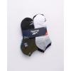 imageReebok Boys Ankle Socks  6 Pack MoistureWicking Low Cut Athletic Low Cut Socks for Boys with Arch Support Sizes SLNavyGreyWhite