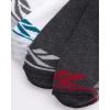 imageReebok Boys Ankle Socks  6 Pack MoistureWicking Low Cut Athletic Low Cut Socks for Boys with Arch Support Sizes SLWhiteGreyBlack