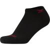 imageReebok Boys Low Cut Socks  12 Pack Stretch Performance No Show Socks with Arch Support  Cushioned Athletic Socks for BoysBlack Logo