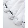 imageReebok Boys Quarter Socks  12 Pack Stretch Performance Quarter Cut Arch Support Socks  Cushioned Athletic Socks for BoysAll White