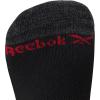 imageReebok Boys Quarter Socks  12 Pack Stretch Performance Quarter Cut Arch Support Socks  Cushioned Athletic Socks for BoysBlack Detail