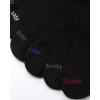 imageReebok Boys Quarter Socks  6 Pack Stretch Performance Quarter Cut Arch Support Socks  Cushioned Athletic Socks for BoysAll Black