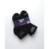 imageReebok Boys Quarter Socks  6 Pack Stretch Performance Quarter Cut Arch Support Socks  Cushioned Athletic Socks for BoysBlack Logo