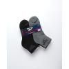 imageReebok Boys Quarter Socks  6 Pack Stretch Performance Quarter Cut Arch Support Socks  Cushioned Athletic Socks for BoysBlackGreyWhite