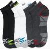 imageReebok Boys Quarter Socks  6 Pack Stretch Performance Quarter Cut Arch Support Socks  Cushioned Athletic Socks for BoysBlackWhiteGrey Assortment