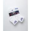 imageReebok Boys Quarter Socks  6 Pack Stretch Performance Quarter Cut Arch Support Socks  Cushioned Athletic Socks for BoysWhite Logo