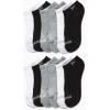 imageReebok Girls 12 Pack Performance Cushion Comfort No Show Socks  Breathable Active Socks for Girls 410  PinkBlackWhiteGrey