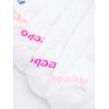 imageReebok Girls 12 Pack Performance Cushion Comfort No Show Socks  Breathable Active Socks for Girls 410  PinkWhite Logo