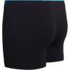 imageReebok Girls Boyshorts Underwear  4 Pack Soft Seamless Long Leg Boy Shorts  Playground Shorts for Girls 616Black With Tipping Waistband