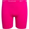imageReebok Girls Boyshorts Underwear  4 Pack Soft Seamless Long Leg Boy Shorts  Playground Shorts for Girls 616BlackAquaHot PinkMulti Stripes