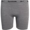 imageReebok Girls Boyshorts Underwear  4 Pack Soft Seamless Long Leg Boy Shorts  Playground Shorts for Girls 616GreyBlackWhiteBlue