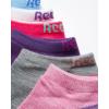 imageReebok Girls Lightweight Comfort Athletic Low Cut Socks 6 PackPink Assorted
