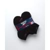 imageReebok Girls Low Cut Socks  6 Pack Performance Cushion Low Cut No Show Socks for Girls  Girls Athletic SocksAll Black
