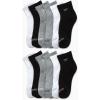 imageReebok Girls Quarter Socks  12 Pack Stretch Performance Quarter Cut Arch Support Socks  Cushioned Athletic Socks for GirlsBlackWhiteGrey