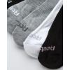 imageReebok Girls Quarter Socks  12 Pack Stretch Performance Quarter Cut Arch Support Socks  Cushioned Athletic Socks for GirlsBlackWhiteGrey