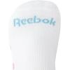 imageReebok Girls Quarter Socks  12 Pack Stretch Performance Quarter Cut Arch Support Socks  Cushioned Athletic Socks for GirlsWhite Stripe