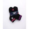 imageReebok Girls Quarter Socks  6 Pack MoistureWicking Low Cut Athletic Ankle Socks for Girls Sizes SLBlack Logo