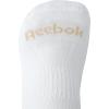 imageReebok Girls Quarter Socks  6 Pack MoistureWicking Low Cut Athletic Ankle Socks for Girls Sizes SLBlackWhiteGrey
