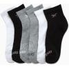 imageReebok Girls Quarter Socks  6 Pack MoistureWicking Low Cut Athletic Ankle Socks for Girls Sizes SLBlackWhiteGrey