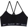 imageReebok Girls Training Bras  2 Pack Racerback Crop Cami Bralette with Removable Pads  Soft Seamless Bra for Girls 616BlackGrey