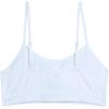 imageReebok Girls Training Bras  2 Pack Racerback Crop Cami Bralette with Removable Pads  Soft Seamless Bra for Girls 616GreyWhite