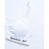 imageReebok Girls Training Bras  2 Pack Racerback Crop Cami Bralette with Removable Pads  Soft Seamless Bra for Girls 616GreyWhite