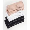 imageReebok Girls Training Bras  3 Pack6 Pack Soft Seamless Strapless Tube Bandeau Bra with Removable Pads Sizes SXLDusty RoseWhiteBlack6pk