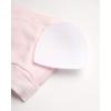 imageReebok Girls Training Bras  3 Pack6 Pack Soft Seamless Strapless Tube Bandeau Bra with Removable Pads Sizes SXLLight PinkWhiteBlack3pk