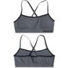 imageReebok Girls Training Bras  4 Pack Racerback Crop Cami Bralette with Removable Pads  Soft Seamless Bra for Girls 616PinkGrey