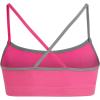 imageReebok Girls Training Bras  4 Pack Racerback Crop Cami Bralette with Removable Pads  Soft Seamless Bra for Girls 616PinkGrey