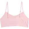 imageReebok Girls Training Bras  4 Pack Racerback Crop Cami Bralette with Removable Pads  Soft Seamless Bra for Girls 616PinkWhite
