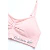 imageReebok Girls Training Bras  4 Pack Racerback Crop Cami Bralette with Removable Pads  Soft Seamless Bra for Girls 616PinkWhite