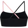imageReebok Girls Training Bras  4 Pack Racerback Crop Cami Bralette with Removable Pads  Soft Seamless Bra for Girls 616WhiteBlack Jacquard