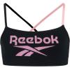 imageReebok Girls Training Bras  4 Pack Racerback Crop Cami Bralette with Removable Pads  Soft Seamless Bra for Girls 616WhiteBlack Jacquard