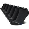 imageReebok Boys Low Cut Socks  12 Pack Stretch Performance No Show Socks with Arch Support  Cushioned Athletic Socks for BoysBlackGrey Pattern