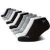imageReebok Girls 12 Pack Performance Cushion Comfort No Show Socks  Breathable Active Socks for Girls 410  PinkBlackWhiteGrey