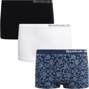 imageReebok Girls Boyshorts Underwear  3 Pack Soft Seamless Girls Panties Boy Shorts  Breathable Panties for Girls 616PrintWhiteBlack