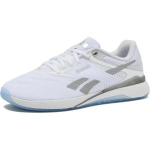 imageReebok Nano X5 Sneakers for Women Cross Training Gym Walking Shoes WomenFootwear WhiteBarely GreySilver Metallic