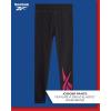 imageReebok Active Girls Leggings Set  3 Piece Athletic Crew Neck Short Sleeve TShirts Sweatshirt and Legging Pants for GirlsBlack