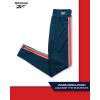 imageReebok Active Girls Leggings Set  3 Piece Athletic Crew Neck Short Sleeve TShirts Sweatshirt and Legging Pants for GirlsBluePeachWhite