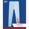 imageReebok Active Girls Leggings Set  3 Piece Athletic Crew Neck Short Sleeve TShirts Sweatshirt and Legging Pants for GirlsCrystal Blue